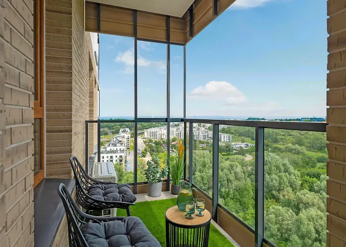 Letnica Seaside By Downtown Lägenhet Gdańsk